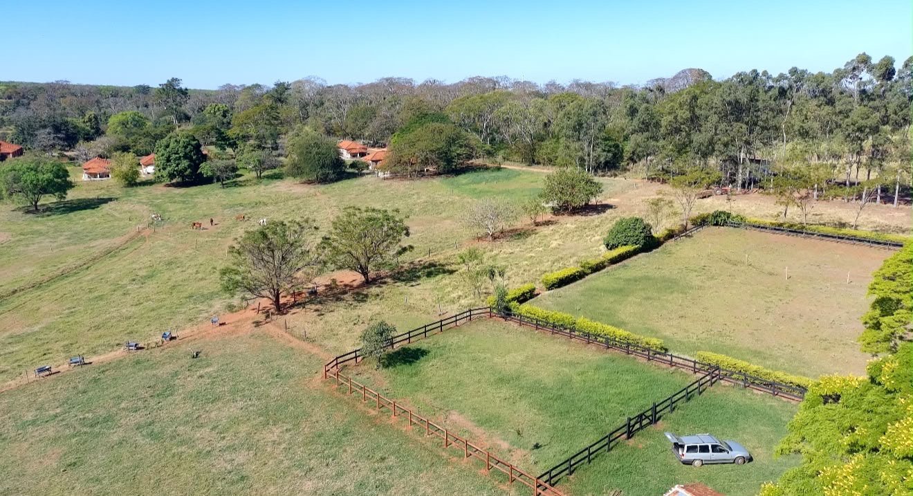 Vista aérea da Fazenda Haras Soubhia